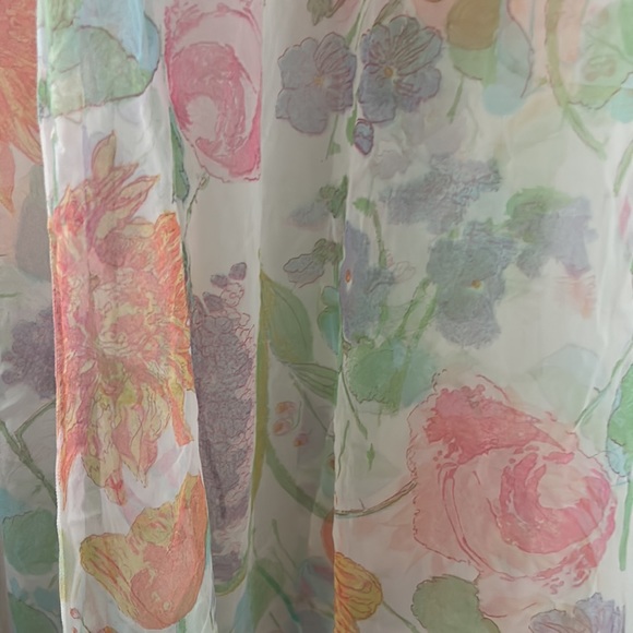 Vintage Mirror Palais Whimsical Renaissance Cover Up - Picture 4 of 6